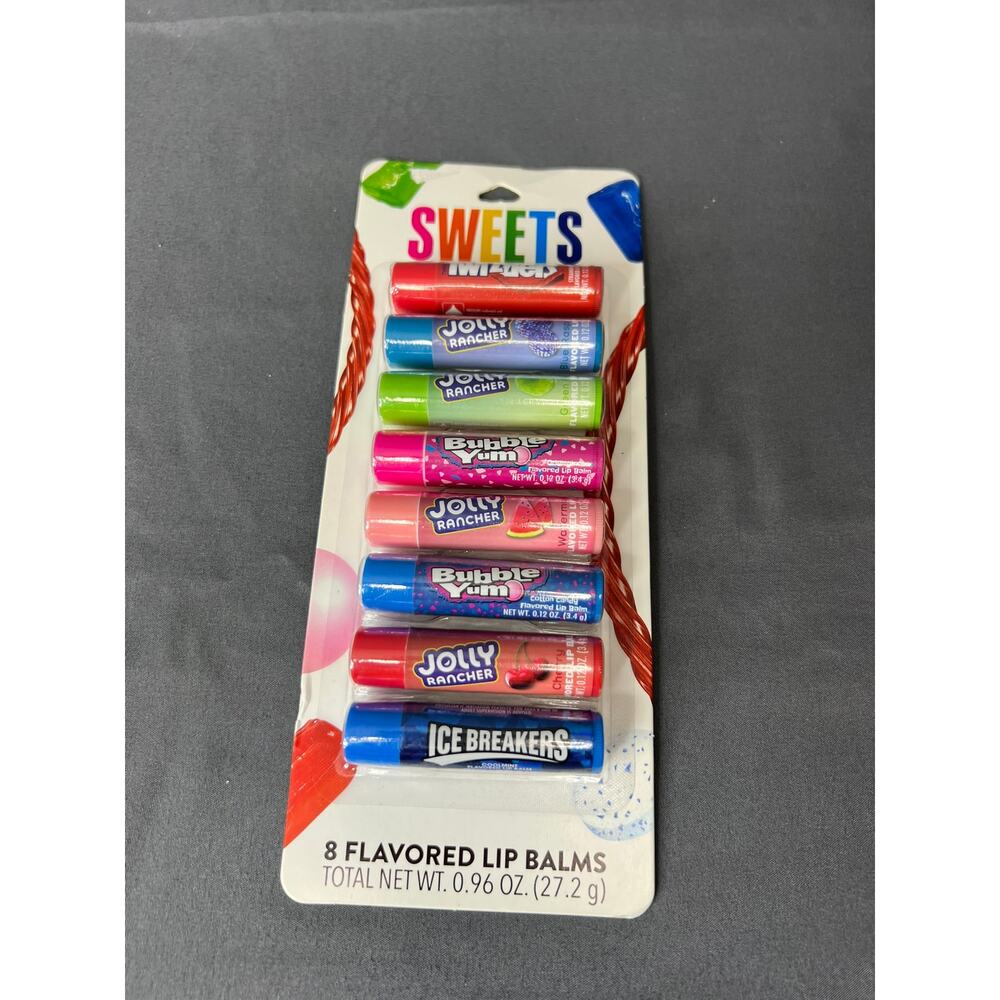 NEW Sweets by Hershey Lip Balm 8 Pack
